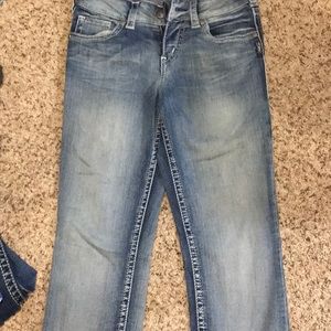 Silver suki Capri super stretch